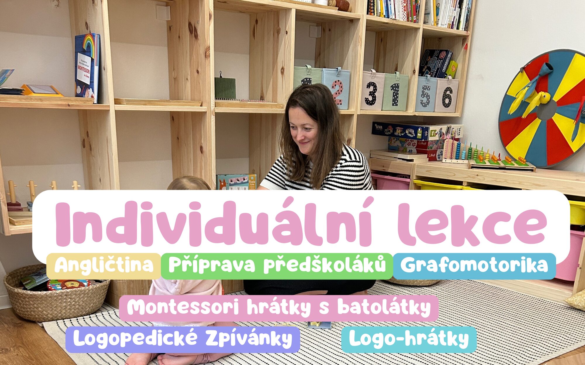 Individuální lekce pro batolata i předškoláky v Bráníku